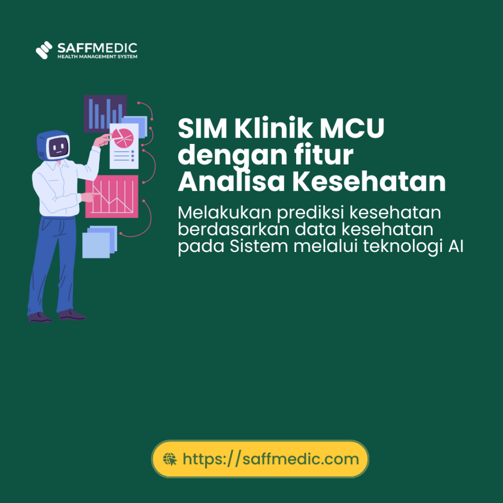 SIM Klinik MCU dengan fitur Analisa Kualitas Kesehatan